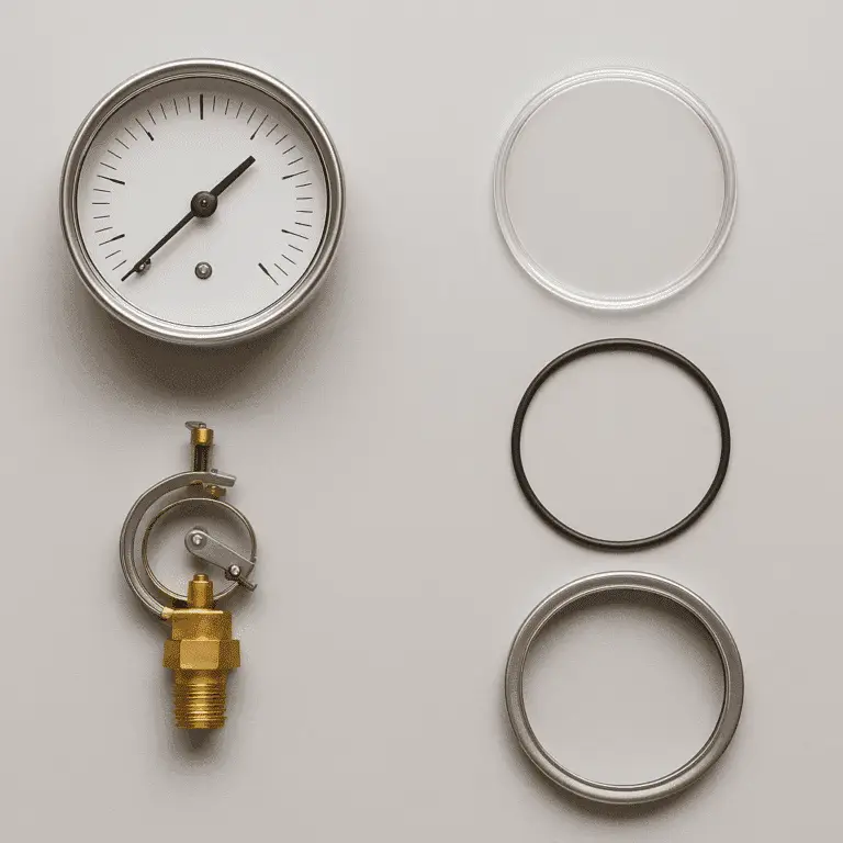 medidor de pressão positiva e negativa vacuometro