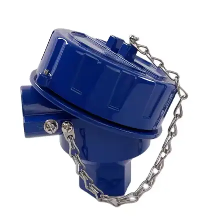 Cabeçote à prova de explosão em alumínio para termopar e PT100 com rosca 1/2" NPT